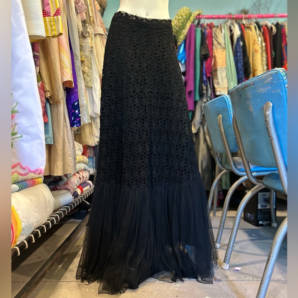 Vintage Victorian Lace Skirt